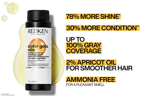 Color Gels Oils Coffee Ground 4NN - Redken Color | L'Or&eacute;al Partner Shop