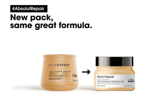 Absolut Repair Resurfacing Mask - L'Or&eacute;al Professionnel Hair Care | L'Or&eacute;al Partner Shop
