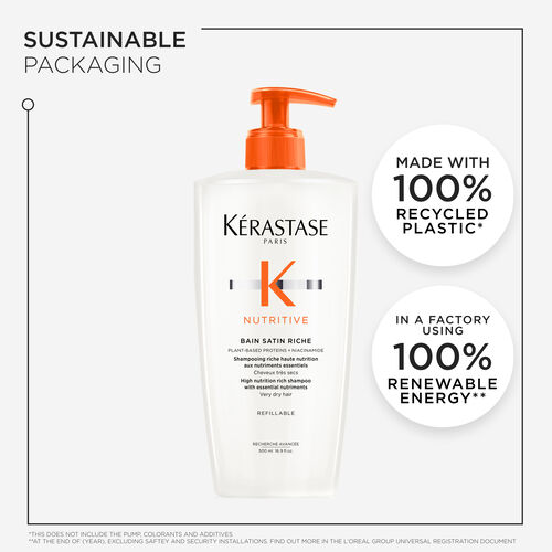 Nutritive Bain Satin Riche Shampoo For Very Dry Hair - Kérastase | L'Oréal Partner Shop