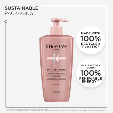 Chroma Absolu Bain Chroma Respect Shampoo For Colour-Treated Hair - Kérastase | L'Oréal Partner Shop