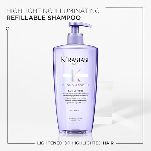 Blond Absolu Bain Lumiére Shampoo For Lightened and Highlighted Hair - Kérastase | L'Oréal Partner Shop