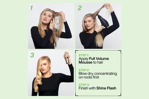 Full Volume Mousse - Back to Business Styling | L'Or&eacute;al Partner Shop
