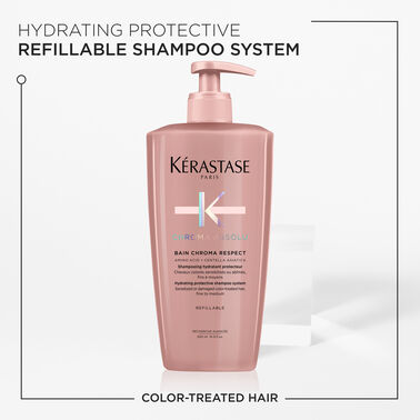 Chroma Absolu Bain Chroma Respect Shampoo For Colour-Treated Hair - Kérastase | L'Oréal Partner Shop