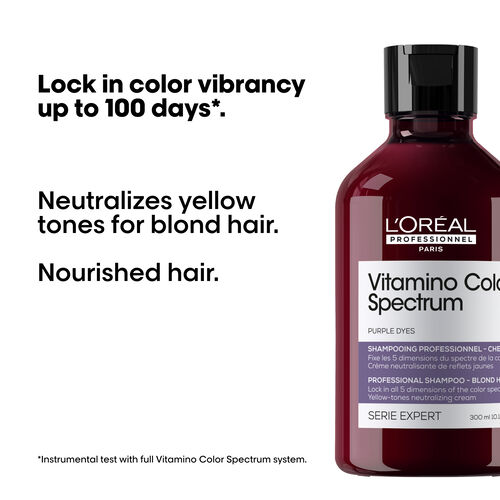 Vitamino Color Spectrum Purple Shampoo - Retail Opening Parcel | L'Oréal Partner Shop