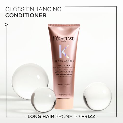 Gloss Absolu Insta Glaze Conditioner For Long Hair Prone To Frizz - NEW! Gloss Absolu | L'Or&eacute;al Partner Shop