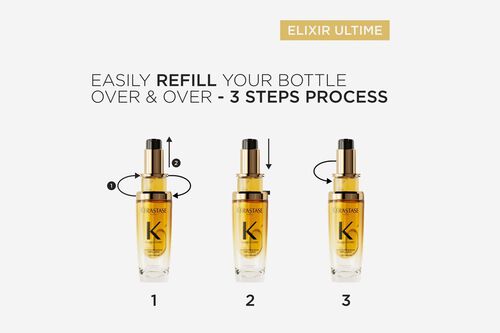 ELIXIR ULTIME HAIR OIL REFILL - Opening Parcel Kérastase | L'Oréal Partner Shop