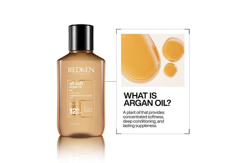 All Soft Argan Oil - Redken Retail Haircare | L'Or&eacute;al Partner Shop