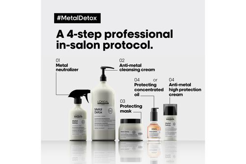Metal Detox Leave-In Cream - Metal Detox | L'Or&eacute;al Partner Shop