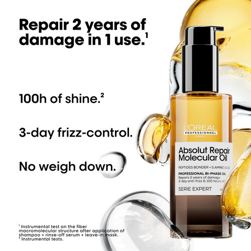 Absolut Repair Molecular Oil - Retail Opening Parcel | L'Oréal Partner Shop