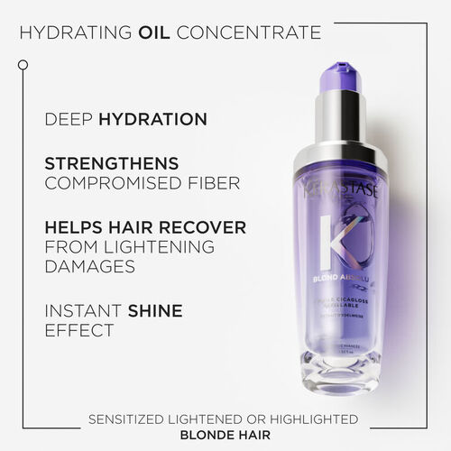 Blond Absolu L'Huile Cicagloss Refillable Hair Oil - Opening Parcel Kérastase | L'Oréal Partner Shop