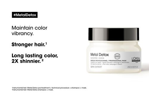 Metal Detox Mask - Metal Detox | L'Or&eacute;al Partner Shop