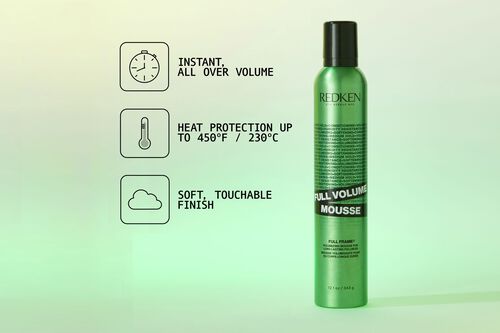 Full Volume Mousse - Back to Business Styling | L'Or&eacute;al Partner Shop