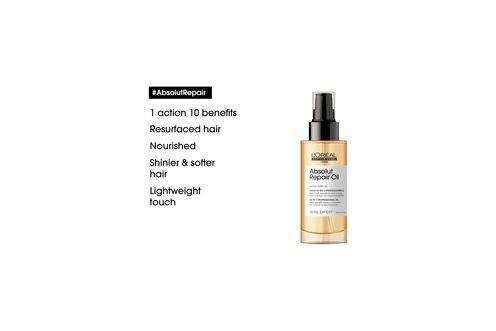 Absolut Repair Oil - L'Oréal Professionnel Hair Care | L'Oréal Partner Shop