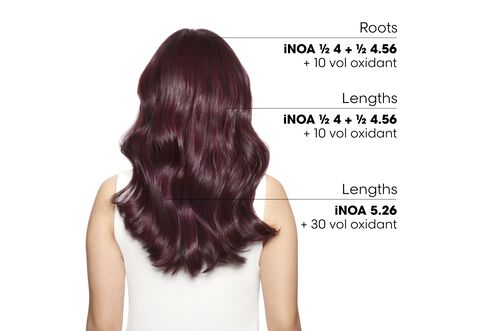 iNOA 5.26 Light Iridescent Red Brown - L'Oréal Professionnel Colour | L'Oréal Partner Shop