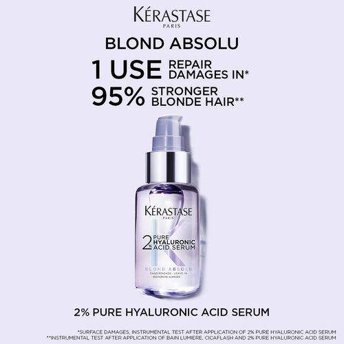 Blond Absolu 2% Pure Hyaluronic Acid Serum - Retail Products | L'Oréal Partner Shop