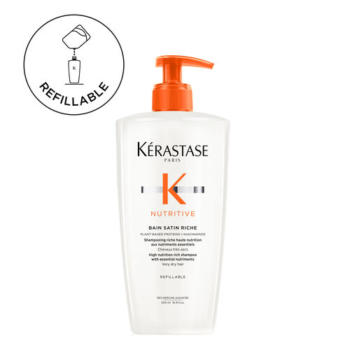Nutritive Bain Satin Riche Shampoo For Very Dry Hair - Kérastase | L'Oréal Partner Shop