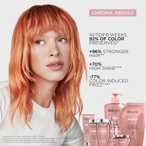 Chroma Absolu Bain Chroma Respect Shampoo For Colour-Treated Hair - Kérastase | L'Oréal Partner Shop