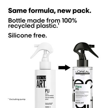 Tecni.Art Flex Pli Thermo-Modelling Spray - L'Oréal Professionnel Styling Tecni.Art Flex Pli Thermo-Modelling Spray - L'Oréal Professionnel Styling | L'Oréal Partner Shop