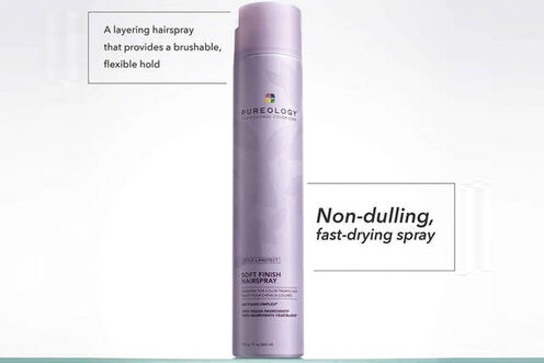Style + Protect Soft Finish Hairspray - Pureology Opening Parcel Styling | L'Oréal Partner Shop