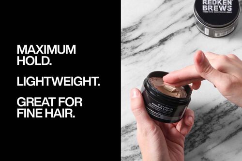 Brews Clay Pomade - Redken Haircare | L'Or&eacute;al Partner Shop