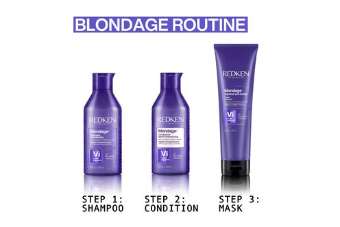 Colour Extend Blondage Express Anti-Brass Purple Hair Mask - Redken Retail Haircare Colour Extend Blondage Express Anti-Brass Purple Hair Mask - Redken Retail Haircare | L'Oréal Partner Shop