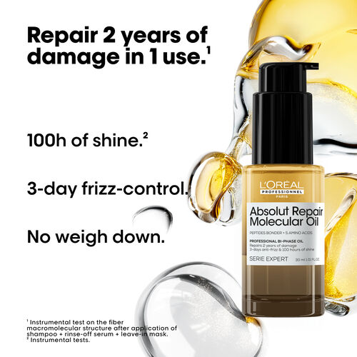 Absolut Repair Molecular Oil - Retail Opening Parcel | L'Or&eacute;al Partner Shop