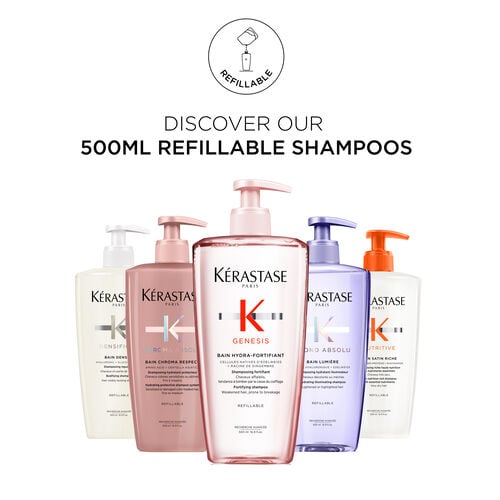 Genesis Bain Hydro-Fortifiant Shampoo For Weakened Hair Prone To Breakage - Kérastase | L'Oréal Partner Shop