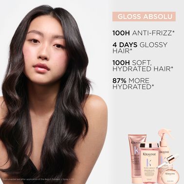 Gloss Absolu Anti-Frizz Glaze Milk For Long Hair Prone To Frizz - NEW! Gloss Absolu | L'Oréal Partner Shop