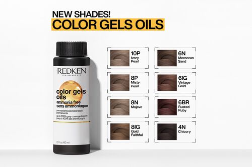 Color Gels Oils Vintage Gold 6IG - Redken Color | L'Or&eacute;al Partner Shop