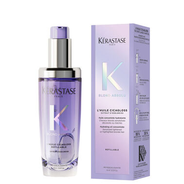 Blond Absolu L'Huile Cicagloss Refillable Hair Oil - Opening Parcel Kérastase | L'Oréal Partner Shop