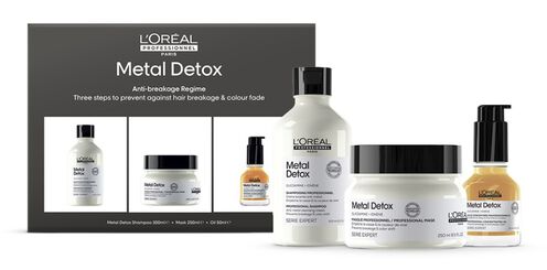 Metal Detox Trio Holiday Gift Pack - L'Oreal Professionnel | L'Oréal Partner Shop