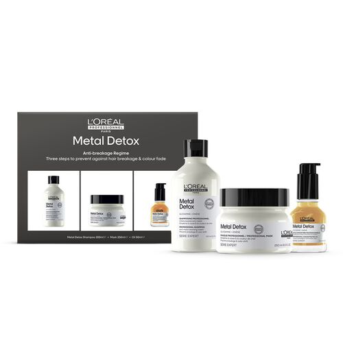 Metal Detox Trio Holiday Gift Pack - L'Oreal Professionnel | L'Oréal Partner Shop