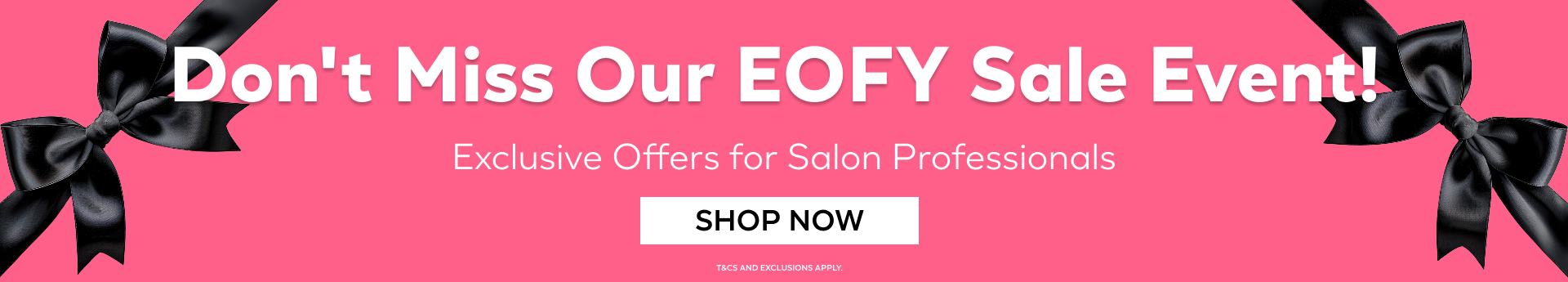 Homepage Banner EOFY NZ | L'Oréal Partner Shop