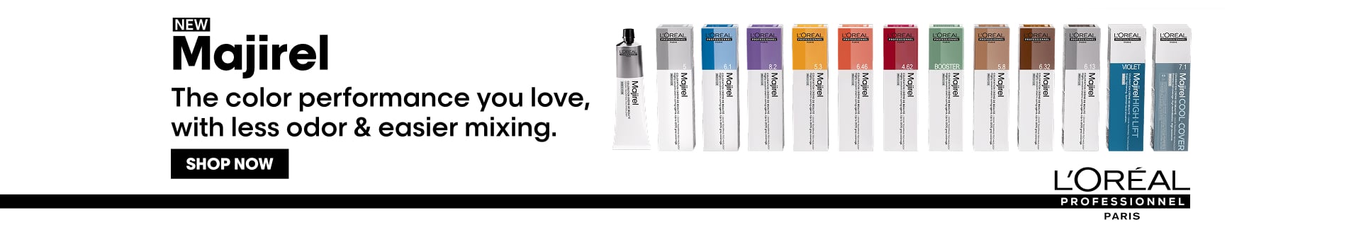 Majirel Restage HomepageBanner NZ | L'Oréal Partner Shop