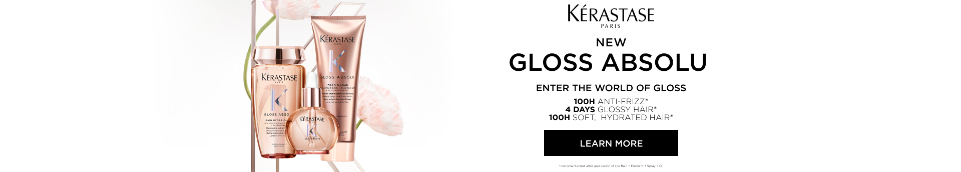 Kerastase Gloss Absolue Skinny Banner | L'Oréal Partner Shop