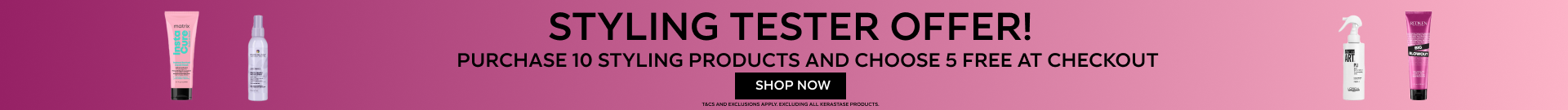 Testers Styling Offer NZ | L'Oréal Partner Shop